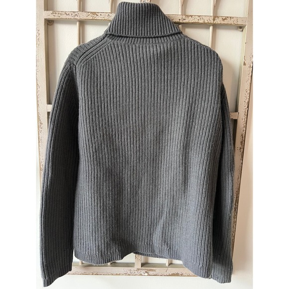Jenni Kayne‎ Cashmere Turtleneck Sweater Size XS Storm Gray - Picture 8 of 9